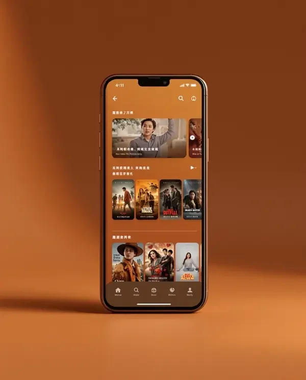 欧乐影视 APP 手机界面 欧乐影视 APP 手机界面展示